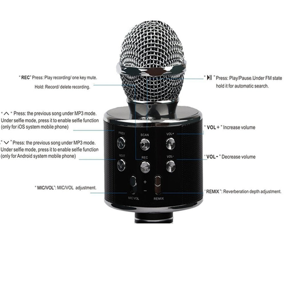 Wireless Microphone For Karaoke